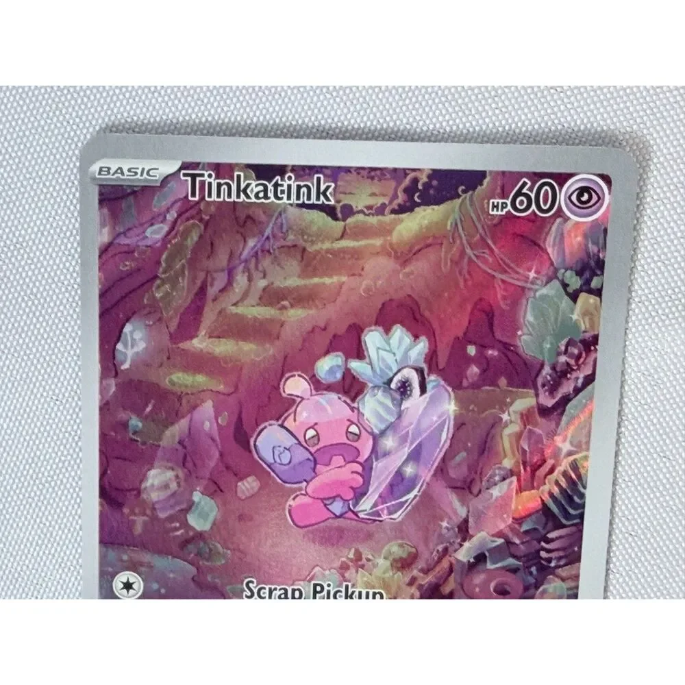 Tinkatink Holo Illustration Rare SV02: Paldea Evolved 216/193 NM Pokemon